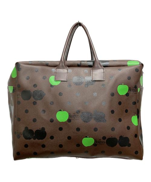 THE BEATLES COMME des GARCONS（ザ・ビートルズコムデギャルソン）THE BEATLES COMME des GARCONS (ザ・ビートルズコムデギャルソン) ボストンバッグ ブラウンの古着・服飾アイテム