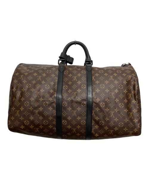 LOUIS VUITTON（ルイ ヴィトン）LOUIS VUITTON (ルイ ヴィトン) ウォータープルーフ・キーポル55 ブラウンの古着・服飾アイテム
