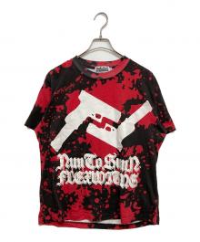 FLEX WITIME（フレックスウィットミー）の古着「プリントTシャツ」｜レッド