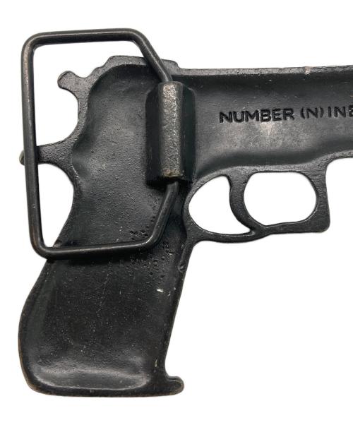 NUMBER (N)INE（ナンバーナイン）NUMBER (N)INE (ナンバーナイン) ピストルバックル ブラック サイズ:実寸サイズをご参照下さい。の古着・服飾アイテム