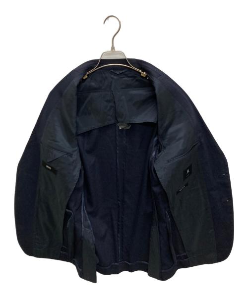 BOSS HUGO BOSS（ボス ヒューゴボス）BOSS HUGO BOSS (ボス ヒューゴボス) ウールテーラードジャケット ネイビー サイズ:SIZE 44の古着・服飾アイテム