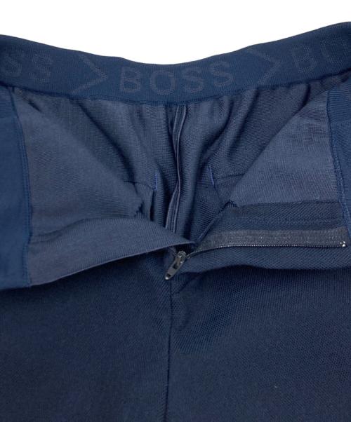 BOSS（ボス）BOSS (ボス) パフォーマンスストレッチウール混紡セットアップスーツ ネイビー サイズ:SIZE Sの古着・服飾アイテム