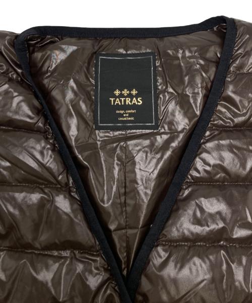TATRAS（タトラス）TATRAS (タトラス) DELIZIA/ダウンベスト ブラウン サイズ:SIZE 02の古着・服飾アイテム