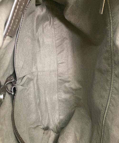 PELLE MORBIDA（ペッレモルビダ）PELLE MORBIDA (ペッレモルビダ) 2WAYバッグ ブラウン×ネイビーの古着・服飾アイテム