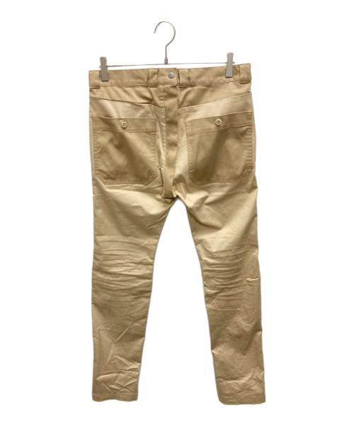 GANRYU（ガンリュウ）GANRYU (ガンリュウ) バイカーパンツ ベージュ サイズ:SIZE Lの古着・服飾アイテム