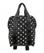 BLACK COMME des GARCONSブラックコムデギャルソン）の古着「ドット2WAYナイロンリュック」｜ブラック