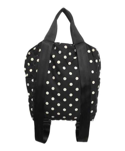 BLACK COMME des GARCONS（ブラックコムデギャルソン）BLACK COMME des GARCONS (ブラックコムデギャルソン) ドット2WAYナイロンリュック ブラック サイズ:実寸サイズをご参照下さい。の古着・服飾アイテム