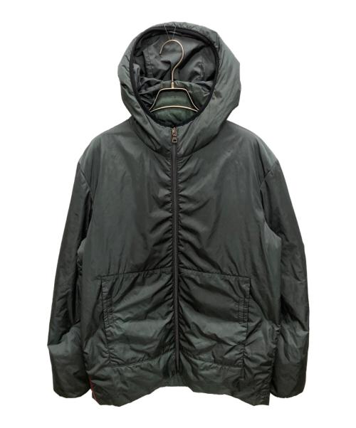 PRADA SPORTS（プラダスポーツ）PRADA SPORTS (プラダスポーツ) 中綿フーデッドジャケット グレー サイズ:不明の古着・服飾アイテム