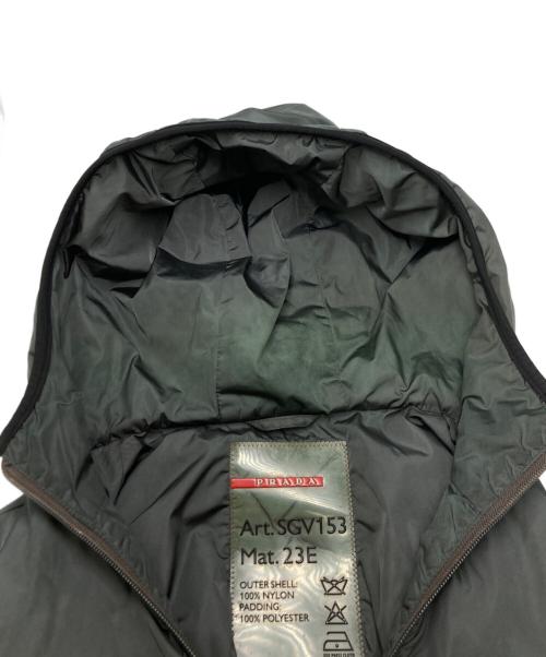 PRADA SPORTS（プラダスポーツ）PRADA SPORTS (プラダスポーツ) 中綿フーデッドジャケット グレー サイズ:不明の古着・服飾アイテム