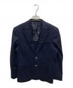 BOSS HUGO BOSSボス ヒューゴボス）の古着「カシミヤテーラードジャケット」｜ネイビー