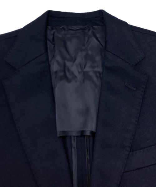 BOSS HUGO BOSS（ボス ヒューゴボス）BOSS HUGO BOSS (ボス ヒューゴボス) カシミヤテーラードジャケット ネイビー サイズ:SIZE 46の古着・服飾アイテム
