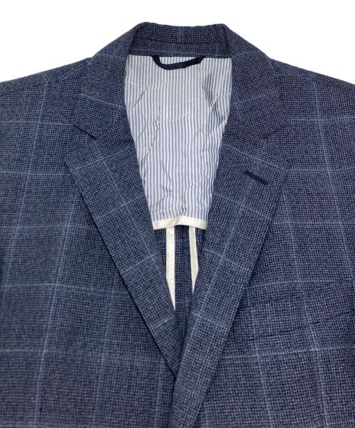 BOSS HUGO BOSS（ボス ヒューゴボス）BOSS HUGO BOSS (ボス ヒューゴボス) セットアップスーツ ネイビー サイズ:JKT：46 BTM：44の古着・服飾アイテム