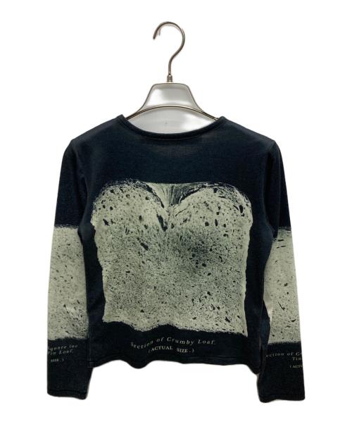 CHOPOVA LOWENA（チョポヴァ・ロウェナ）CHOPOVA LOWENA (チョポヴァ・ロウェナ) 長袖カットソー ブラック×グリーン サイズ:SIZE　Sの古着・服飾アイテム