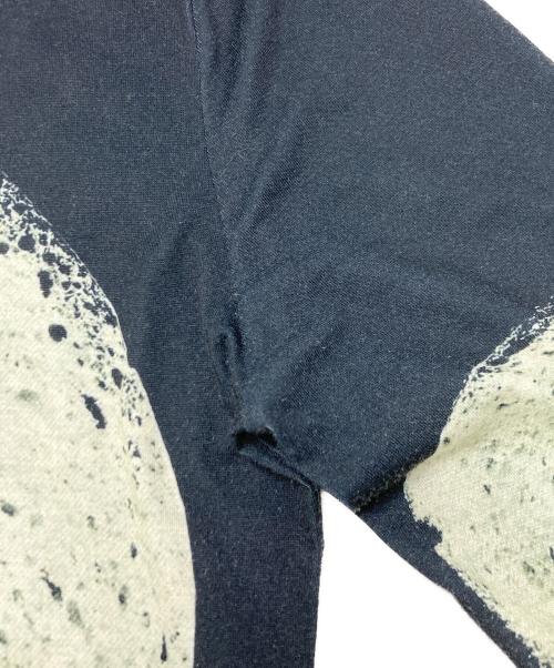 CHOPOVA LOWENA（チョポヴァ・ロウェナ）CHOPOVA LOWENA (チョポヴァ・ロウェナ) 長袖カットソー ブラック×グリーン サイズ:SIZE　Sの古着・服飾アイテム