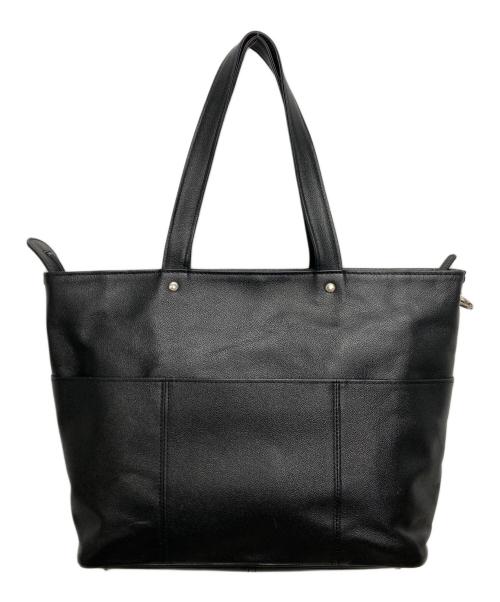 PORTER（ポーター）PORTER (ポーター) レザートートバッグ ブラックの古着・服飾アイテム