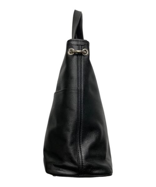 PORTER（ポーター）PORTER (ポーター) レザートートバッグ ブラックの古着・服飾アイテム