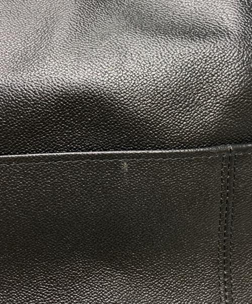 PORTER（ポーター）PORTER (ポーター) レザートートバッグ ブラックの古着・服飾アイテム