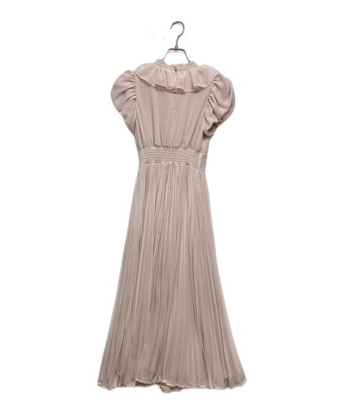 Rose Muse（ロゼミューズ）Rose Muse (ロゼミューズ) chiffon pleated dress ピンク サイズ:SIZE Freeの古着・服飾アイテム