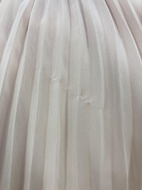 Rose Muse（ロゼミューズ）Rose Muse (ロゼミューズ) chiffon pleated dress ピンク サイズ:SIZE Freeの古着・服飾アイテム