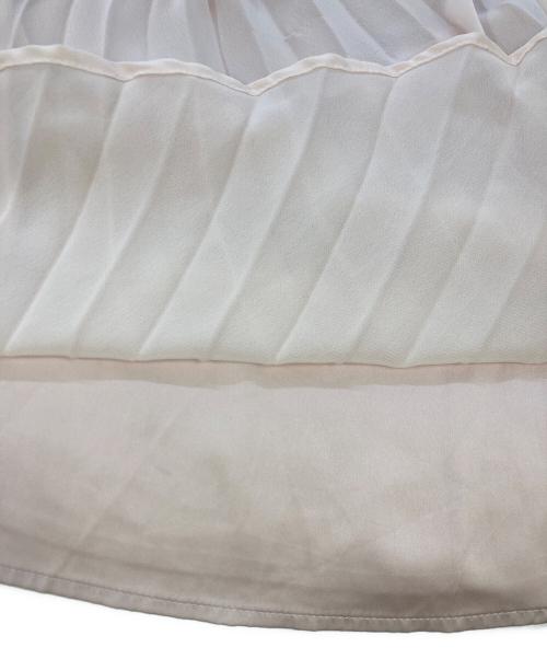 Rose Muse（ロゼミューズ）Rose Muse (ロゼミューズ) chiffon pleated dress ピンク サイズ:SIZE Freeの古着・服飾アイテム