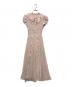 Rose Muse（ロゼミューズ）の古着「chiffon pleated dress」｜ピンク