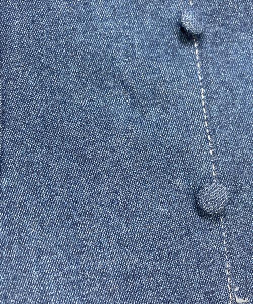 Rose Muse（ロゼミューズ）Rose Muse (ロゼミューズ) denim puff sleeves dress インディゴ サイズ:SIZE Freeの古着・服飾アイテム