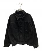 COMOLIコモリ）の古着「デニムジャケット」｜ブラック
