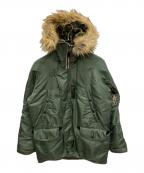 AVIREXアヴィレックス）の古着「N-3Bタイプコート」｜オリーブ