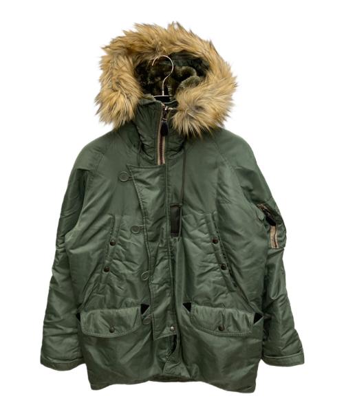AVIREX（アヴィレックス）AVIREX (アヴィレックス) N-3Bタイプコート オリーブ サイズ:SIZE Lの古着・服飾アイテム