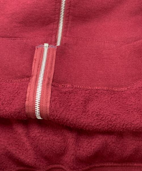 SUPREME（シュプリーム）Supreme (シュプリーム) Hysteric Glamour (ヒステリックグラマー) Zip Up Hooded Sweatshirt レッド サイズ:SIZE　Lの古着・服飾アイテム