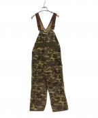 CarHarttカーハート）の古着「ダックハンターカモオーバーオール」｜ブラウン×カーキ