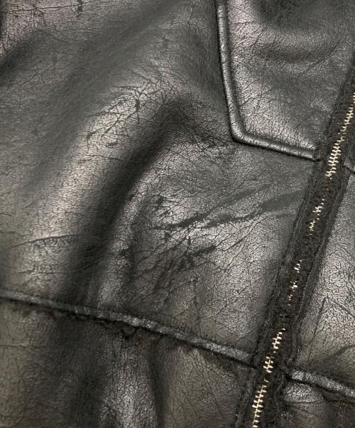 SUPREME（シュプリーム）SUPREME (シュプリーム) Faux Shearling Hooded Jacket ブラック サイズ:SIZE XLの古着・服飾アイテム