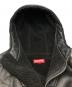 中古・古着 SUPREME (シュプリーム) Faux Shearling Hooded Jacket ブラック サイズ:SIZE XL：35000円