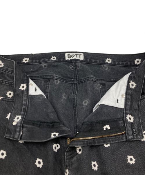 BoTT（ボット）BoTT (ボット) Bullet Denim Pant ブラック サイズ:SIZE 36の古着・服飾アイテム