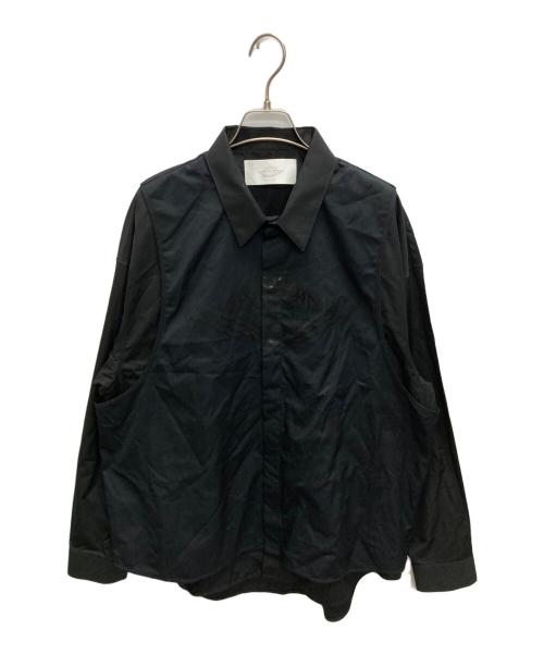 JORDAN（ジョーダン）JORDAN (ジョーダン) Long Sleeve Snap Button Shirt Jacket ブラック サイズ:SIZE XLの古着・服飾アイテム