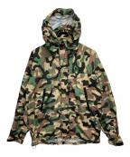 BoTTボット）の古着「RAGLAN SHELL JACKET」｜グリーン×ブラウン