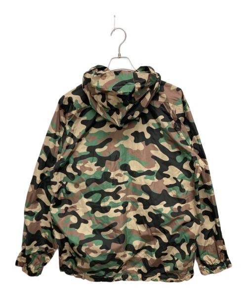 BoTT（ボット）BoTT (ボット) RAGLAN SHELL JACKET グリーン×ブラウン サイズ:SIZE XLの古着・服飾アイテム