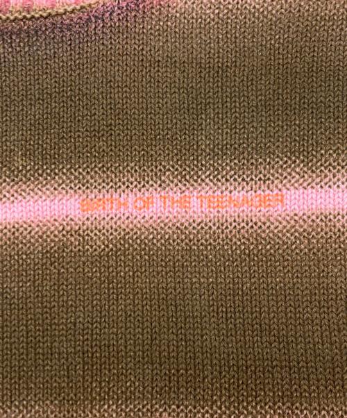 BoTT（ボット）BoTT (ボット) gradation cotton sweater ブラウン サイズ:SIZE XLの古着・服飾アイテム