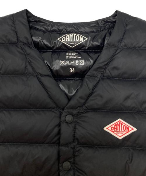 DANTON（ダントン）DANTON (ダントン) ダウンベスト ブラック サイズ:SIZE　34の古着・服飾アイテム