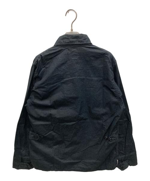 POST O'ALLS（ポストオーバーオールズ）POST O'ALLS (ポストオーバーオールズ) BDU-R JACKET ネイビー×ホワイト サイズ:SIZE　Sの古着・服飾アイテム