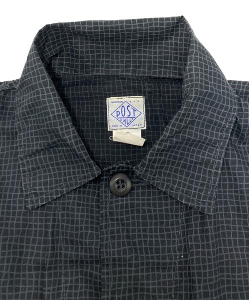 POST O'ALLS（ポストオーバーオールズ）POST O'ALLS (ポストオーバーオールズ) BDU-R JACKET ネイビー×ホワイト サイズ:SIZE　Sの古着・服飾アイテム