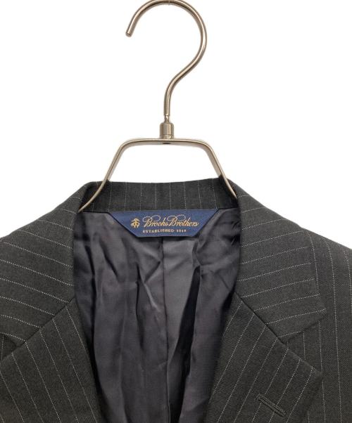 BROOKS BROTHERS（ブルックスブラザーズ）BROOKS BROTHERS (ブルックスブラザーズ) ストライプセットアップスーツ グレー サイズ:35SHT 29Wの古着・服飾アイテム