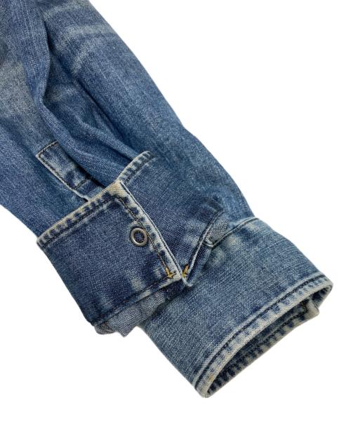 Maison Martin Margiela（メゾンマルタンマルジェラ）Maison Martin Margiela (メゾンマルタンマルジェラ) デニムウエスタンシャツ インディゴ サイズ:SIZE　XSの古着・服飾アイテム