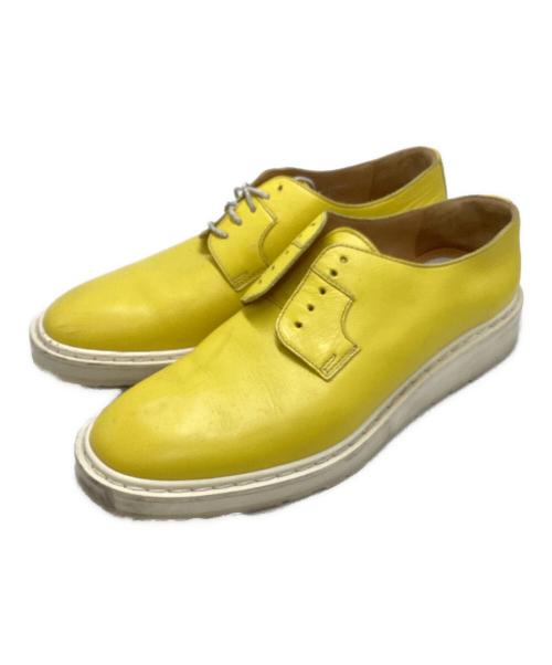 Maison Margiela（メゾンマルジェラ）Maison Margiela (メゾンマルジェラ) レースアップシューズ イエロー サイズ:SIZE 41の古着・服飾アイテム