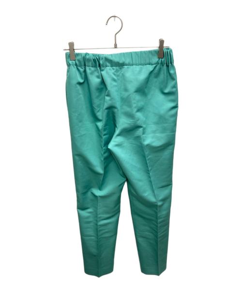 SEVEN TEN by MIHO KAWAHITO（セブン テン バイ ミホ カワヒト）SEVEN TEN by MIHO KAWAHITO (セブン テン バイ ミホ カワヒト) カラーグログランパンツ グリーン サイズ:SIZE Mの古着・服飾アイテム