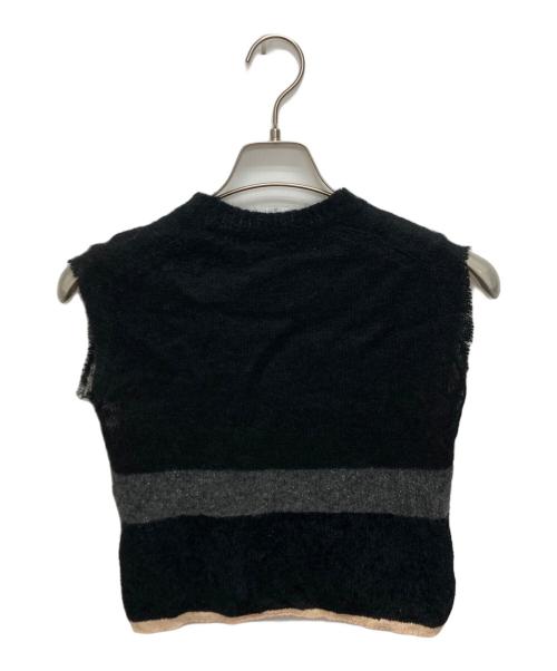 tricot COMME des GARCONS（トリココムデギャルソン）tricot COMME des GARCONS (トリココムデギャルソン) ニットベスト ブラック サイズ:SIZE　不明の古着・服飾アイテム