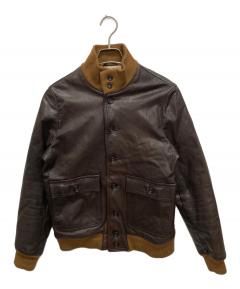 中古・古着通販】NEXUSⅦ (ネクサスセブン) レザージャケット ブラック