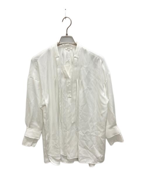 ENFOLD（エンフォルド）ENFOLD (エンフォルド) LAYERED-CUFF BLOUSE ホワイト サイズ:SIZE 38の古着・服飾アイテム