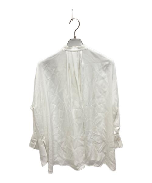 ENFOLD（エンフォルド）ENFOLD (エンフォルド) LAYERED-CUFF BLOUSE ホワイト サイズ:SIZE 38の古着・服飾アイテム