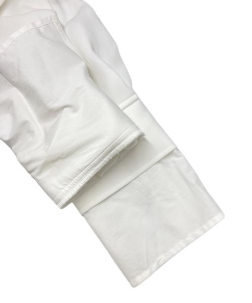 ENFOLD（エンフォルド）ENFOLD (エンフォルド) LAYERED-CUFF BLOUSE ホワイト サイズ:SIZE 38の古着・服飾アイテム